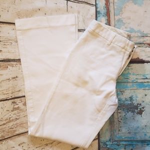 Gap Perfect Trouser White Dress Pants